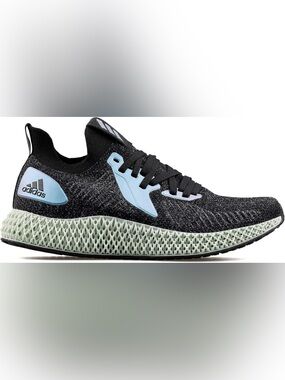 Adidas Alphaedge 4D Goodbye Gravity Black Running Shoes Size 12